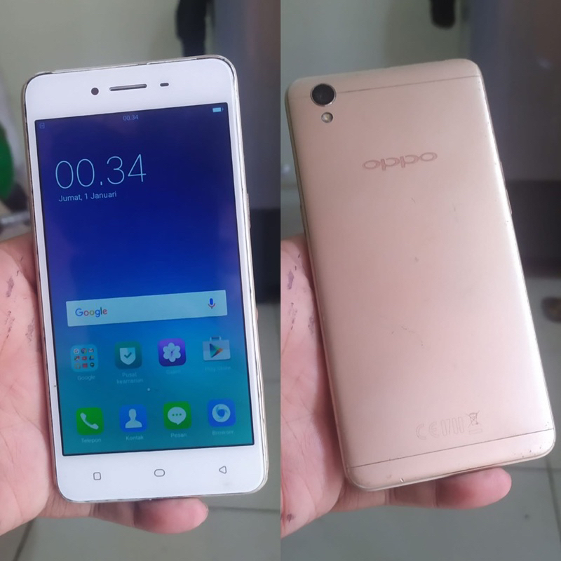 Oppo a37 normal murah hp second siap pakai
