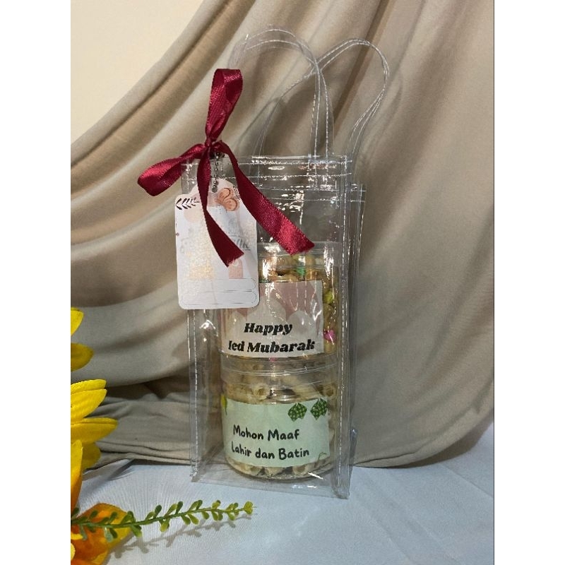 

HAMPERS TAS MIKA ISI 2 TOPLES 400ML