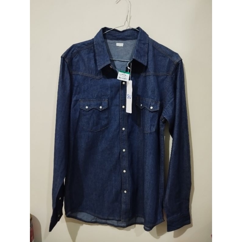 Kemeja Denim GU