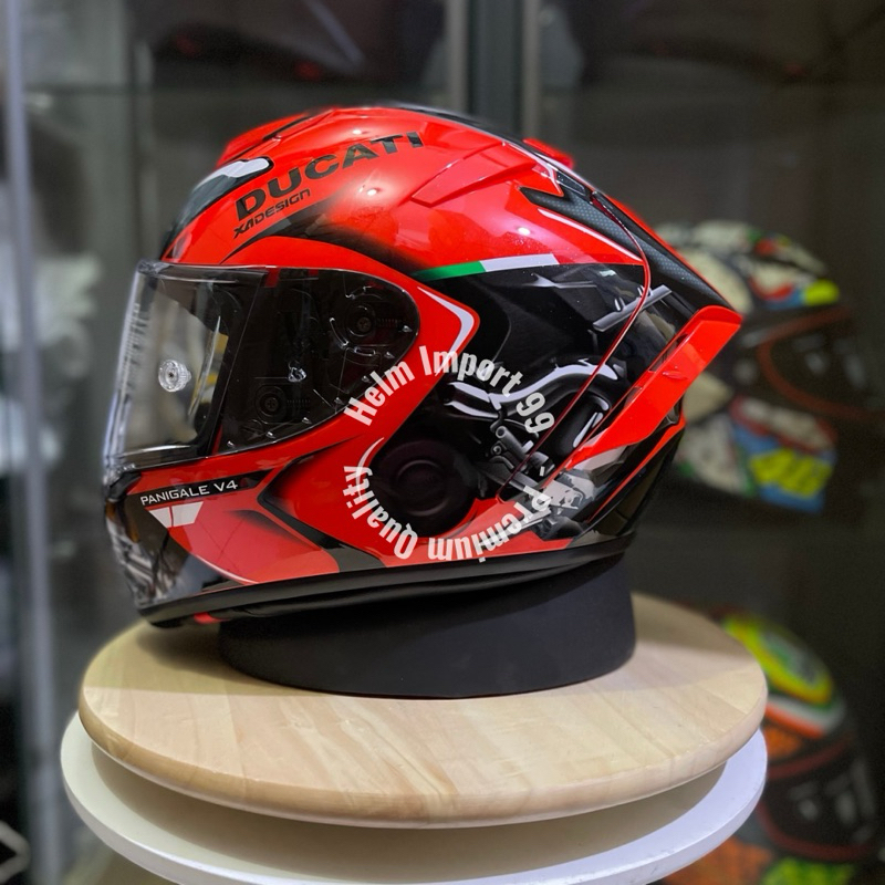 SHOEI X14 DUCATI PANIGALE V4 RED X-FOURTEEN LIKE ORIGINAL 1:1 HIGH QUALITY