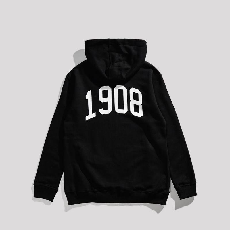 Hoodie Lee Cooper 1908 Sweater Hitam Pria Wanita