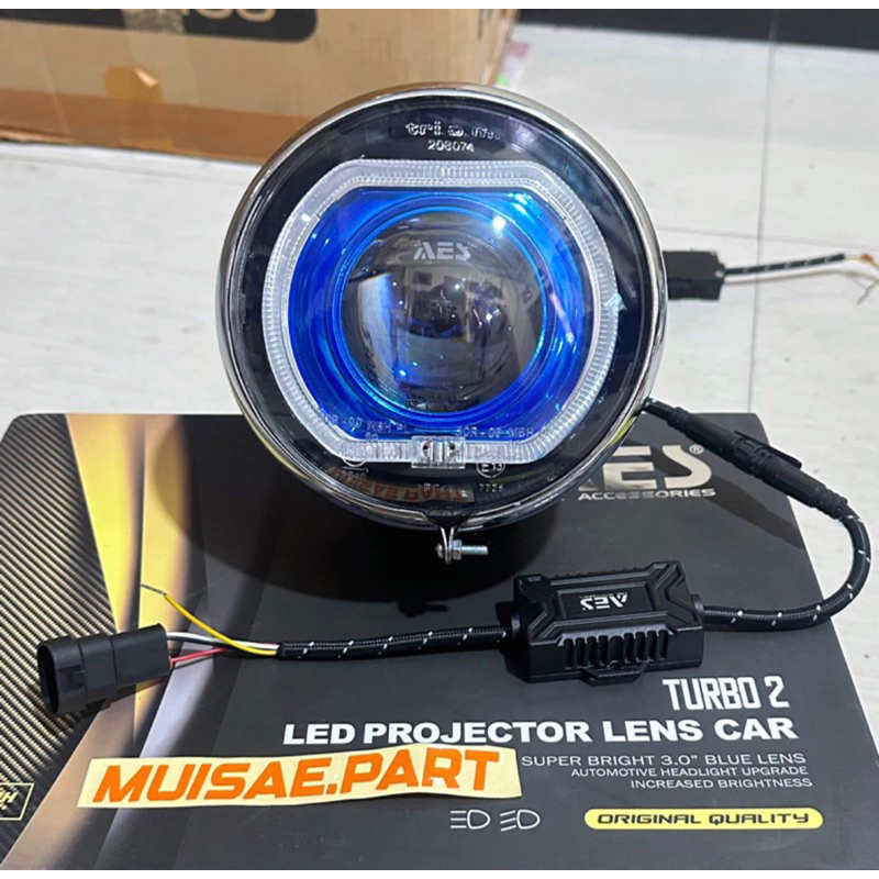 LAMPU CB 125 SET BILED AES TURBO GEN 2 3inc