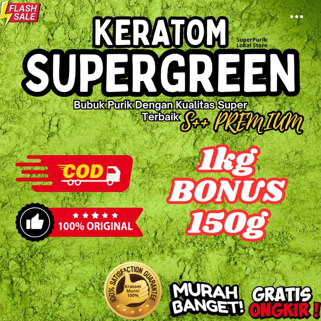 

bubuk purli bubuk daun purli bubuk purli purlik bubuk hijau nano 1kg bonus