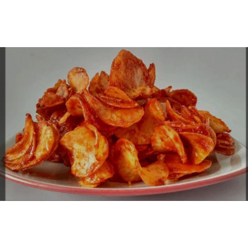 

krupuk singkong pedas 1kg