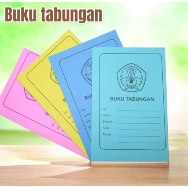 

Buku tabungan murah isi 12 halaman warna warni