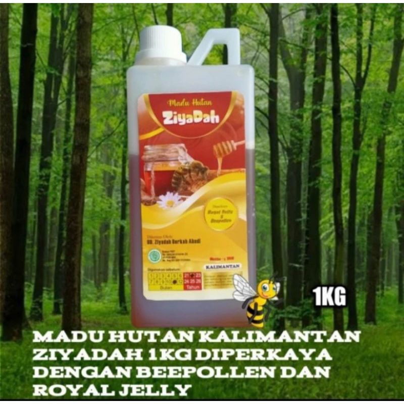 

MADU HUTAN KALIMANTAN ZIYADAH PRODUK BARU KUALITAS DI JAMIN SAMA DENGAN PRODUK SEBELUMNYA DI PERKAYA DENGAN BEEPOLLEN DAN ROYALL JELLY