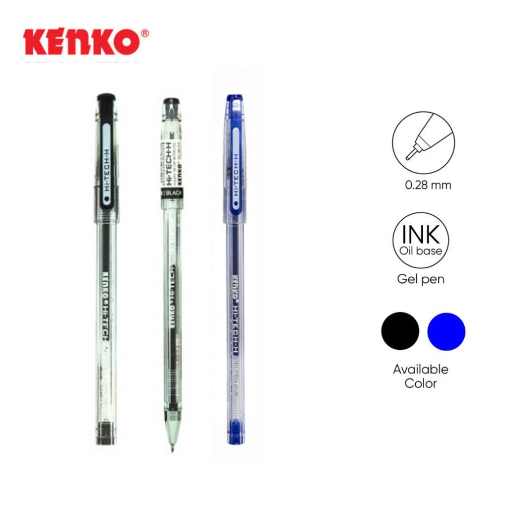 

KENKO Gel Pen / Pen Tinta Gel Hi-Tech-H 0.28 Mm