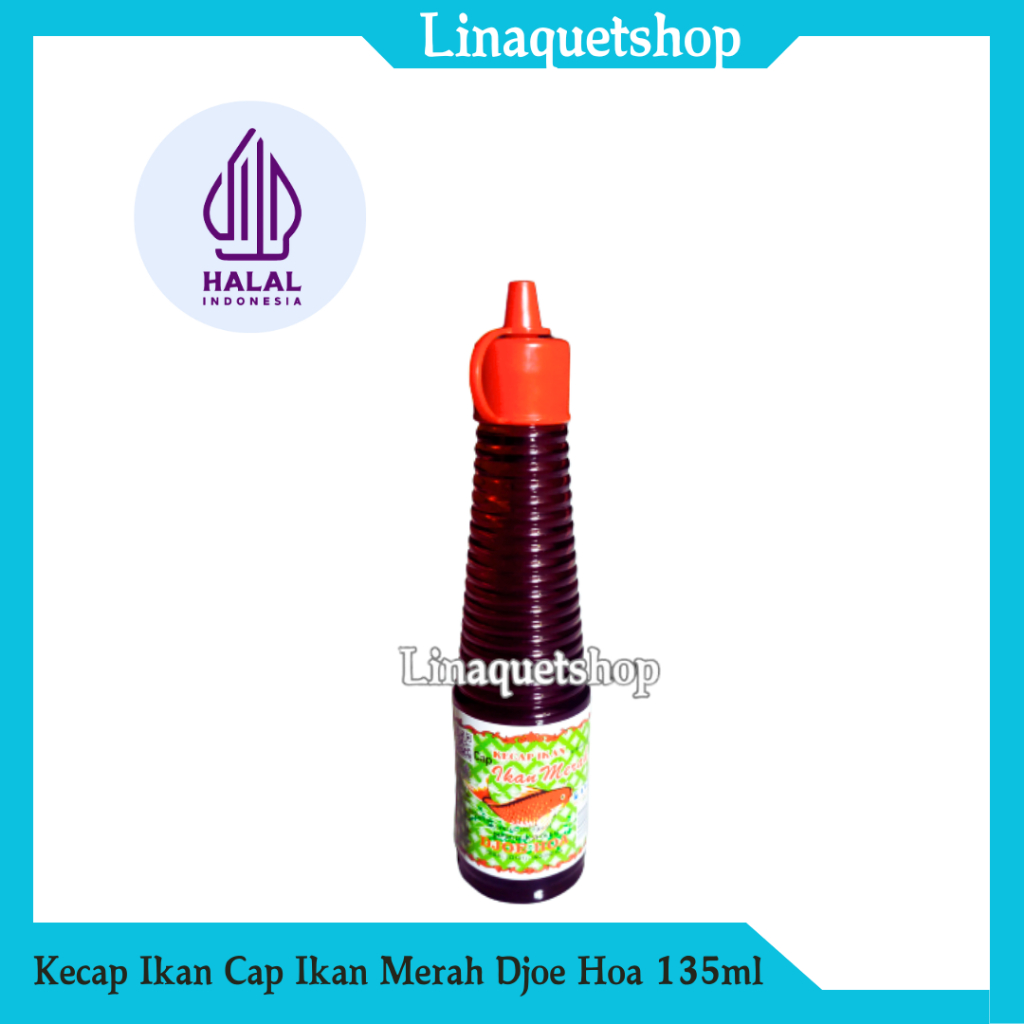 

KECAP IKAN Cap Ikan Merah Djoe Hoa 135ml