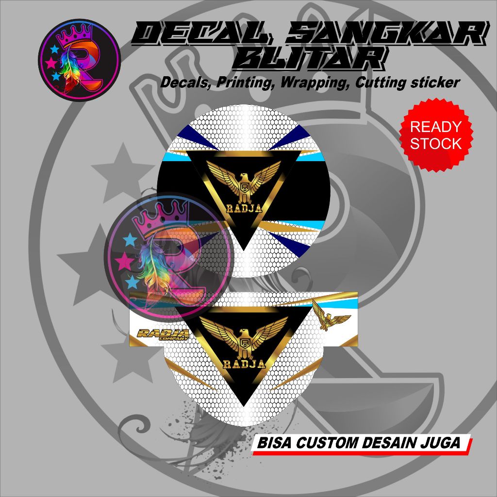 stiker decal tebok pleci by request