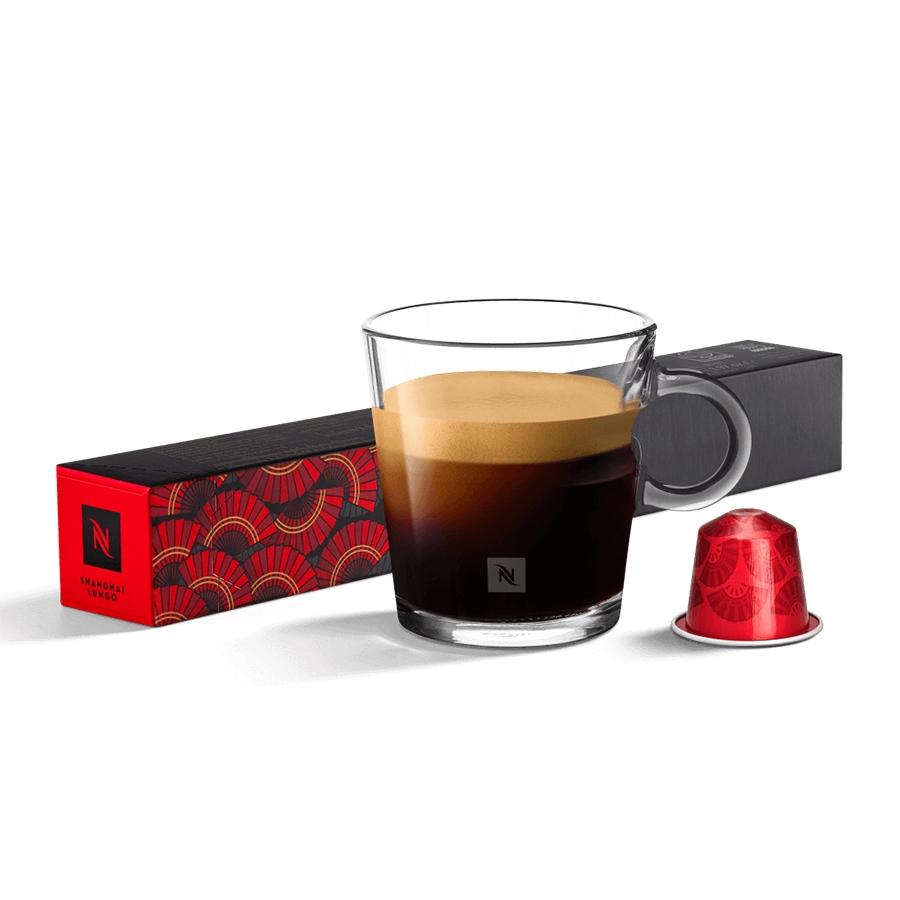 

Nespresso Shanghai Lungo Coffee Capsule / Kapsul Kopi - 10 Capsules