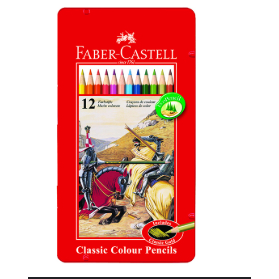 

Classic Colour Pencil 12L Tin Case F. Castell 115844