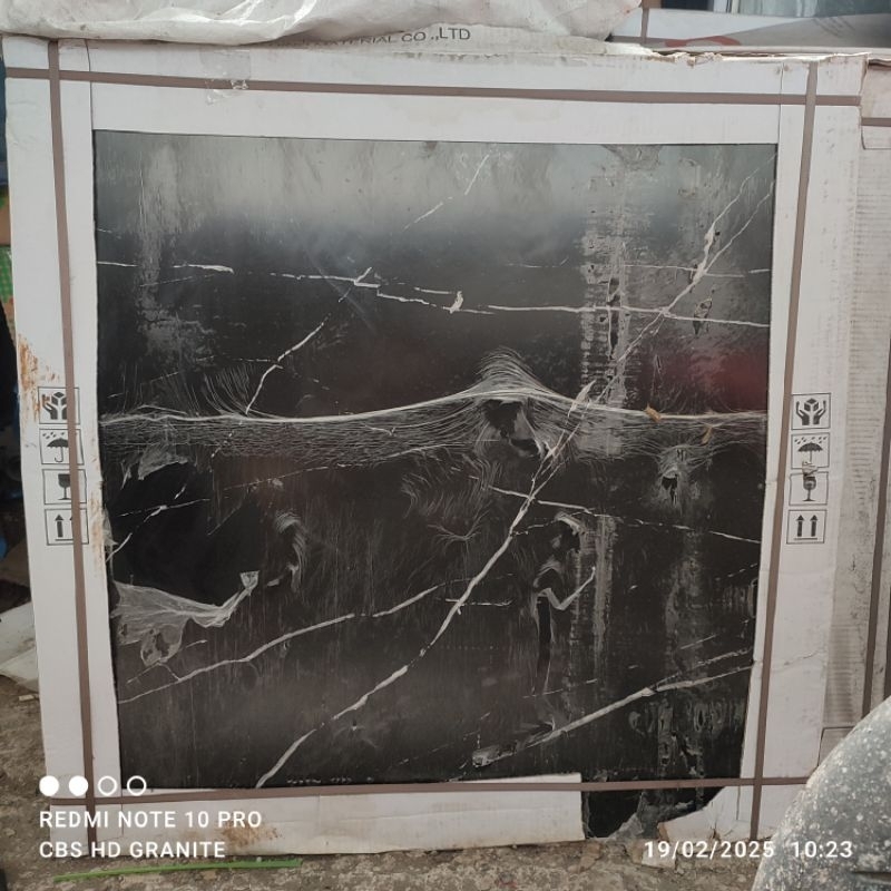 Granit Lantai 80x80 Apolion Black / Torch