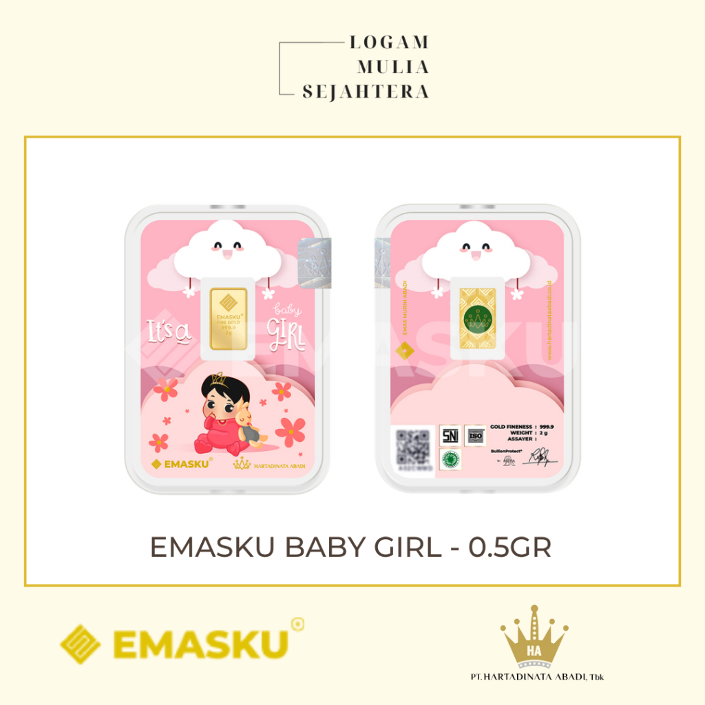 EMASKU Baby Girl/Hampers Bayi/Hampers/Kado Kelahiran