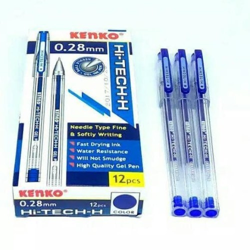 

KENKO GEL PEN / Pulpen Jel / Pena Jel / Pen Tinta Gel Easy Gel
