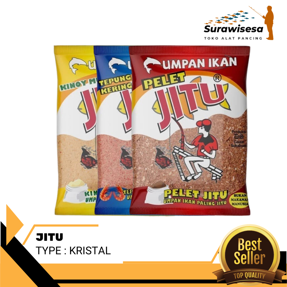 Pelet Jitu – Umpan Ikan Mas, Nila, Patin, Bawal | Strike Cepat | Praktis