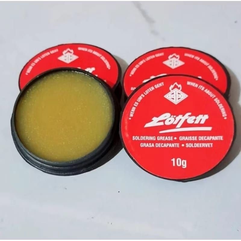 Pasta Solder Minyak Solder LOTFETT Cairan Pembersih Timah