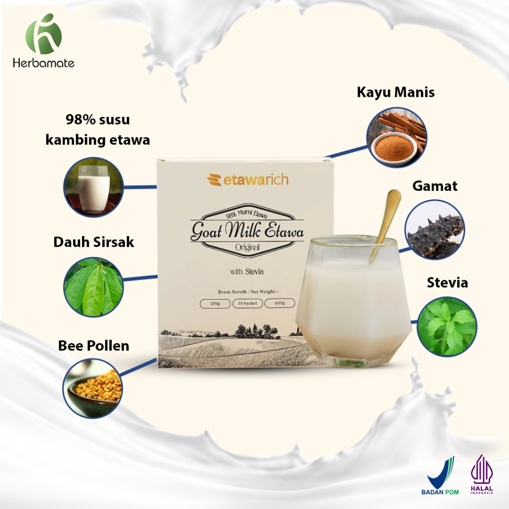 

Etawarich Susu Kambing Etawa Atasi Masalah Pernafasan