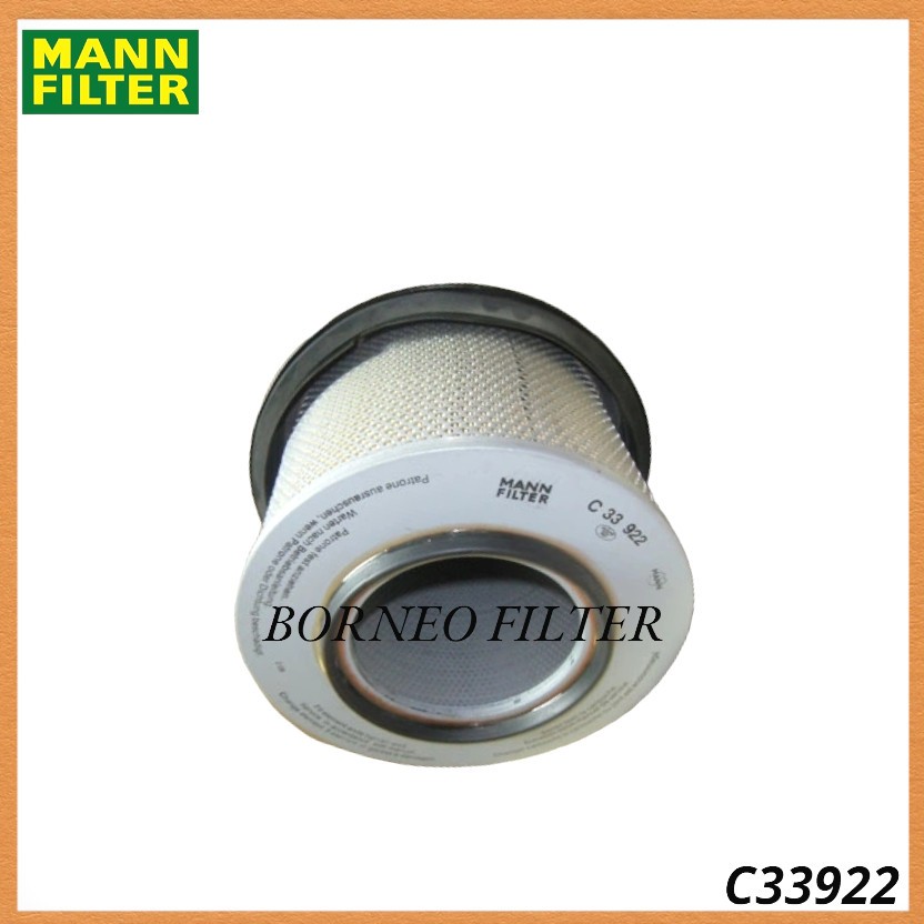C33922 Mann Genuine Air Filter Udara AF977 P771583 SFA3042 E276L 0010948304 AG131 PA2838 A0010948304