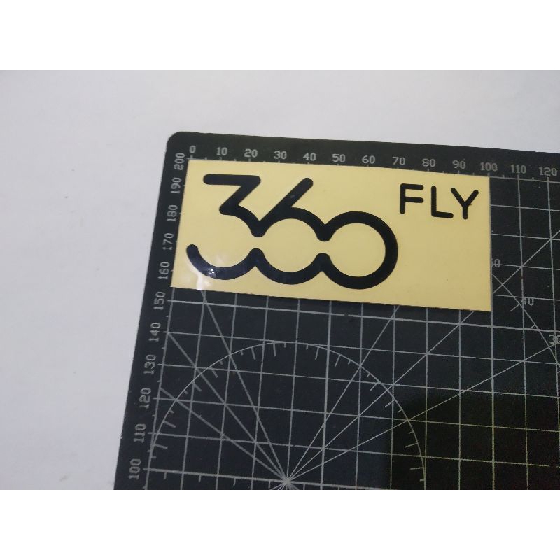 

stiker cutting 360 fly