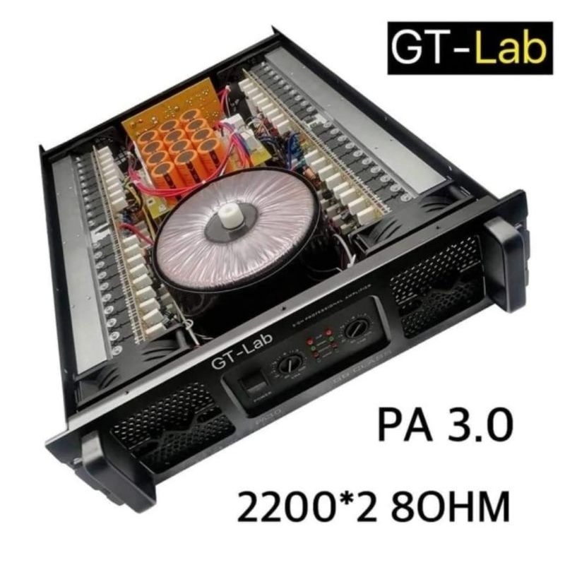 Power Amplifier RDW GT Lab PA3.0 Original 2×2200watt (harga promo)