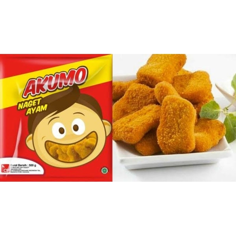 NUGGET AKUMO 1 KG NUGGET AKUMO 500 GR NUGGET AKUMO 250 GR