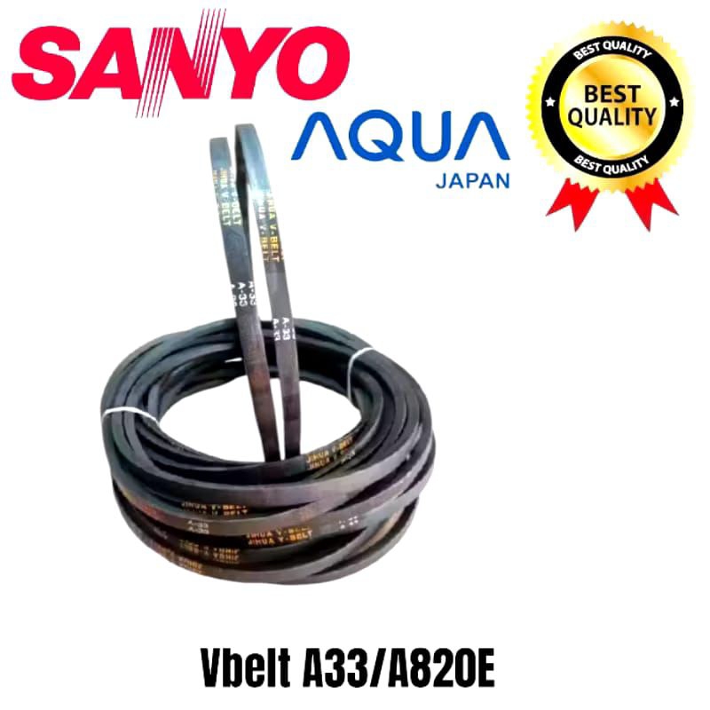 Judul 1.Vbelt mesin cuci Sanyo aqua A33/qw855xt