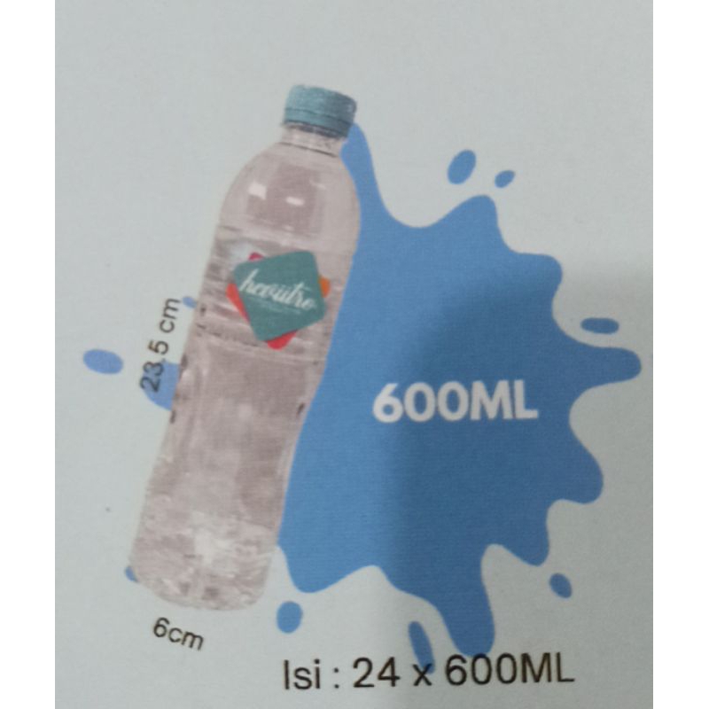 

HEVIITRO AIR DEMINERAL BOTOL 600 ML