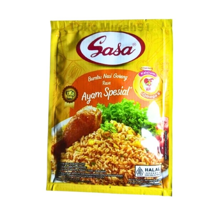 

Sasa bumbu nasi goreng ayam special / bumbu nasi goreng / bumbu praktis