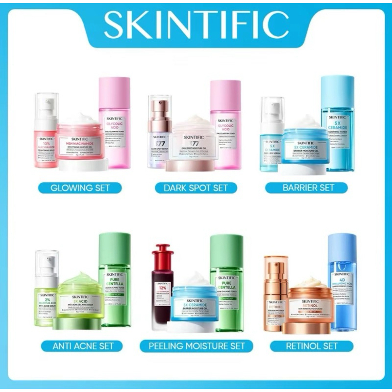Skintific Glowing Set