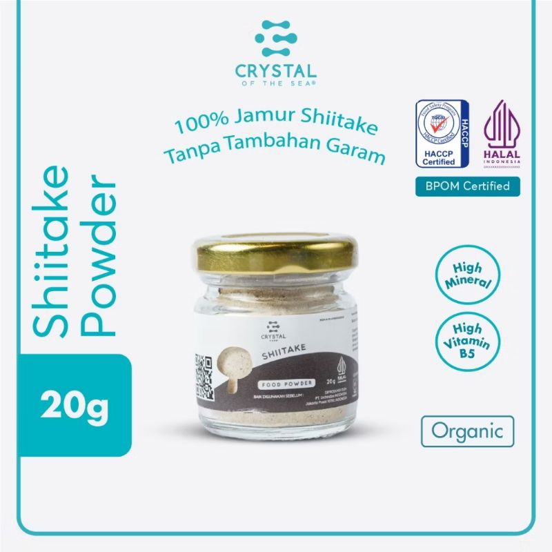 

Crystal farm ☆shiitake food powder (20gr)