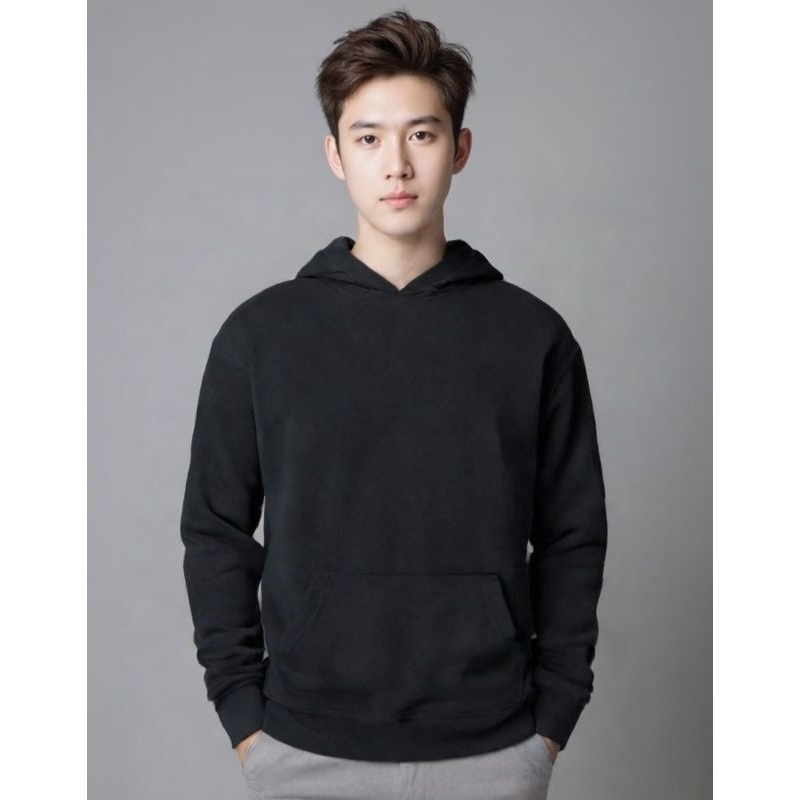 Hoodie Hitam Polos Material NBA Chicago Bulls Original