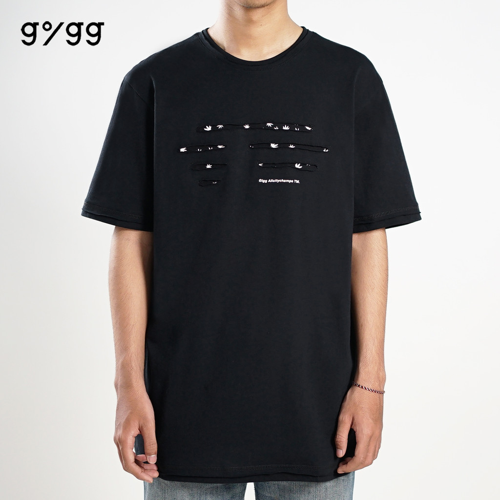 Gigg - THC - Kaos Unfinish Pria - Tshirt Unfinished  - Cotton Combed 30's - Baju Kaos Cowok