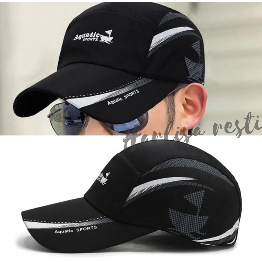 Topi Sports Baseball Pria Topi Sports Wanita Topi Aquatic