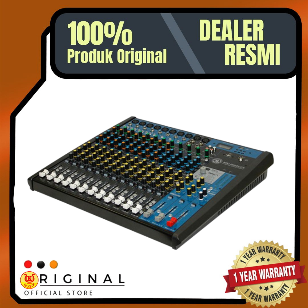 Mixer Topp Pro MX16 / MX-16 Channel Analog Mixer Sound