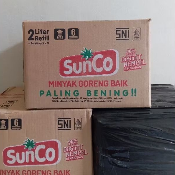 

minyak sunco 2L ( KARTONAN 2×6 )