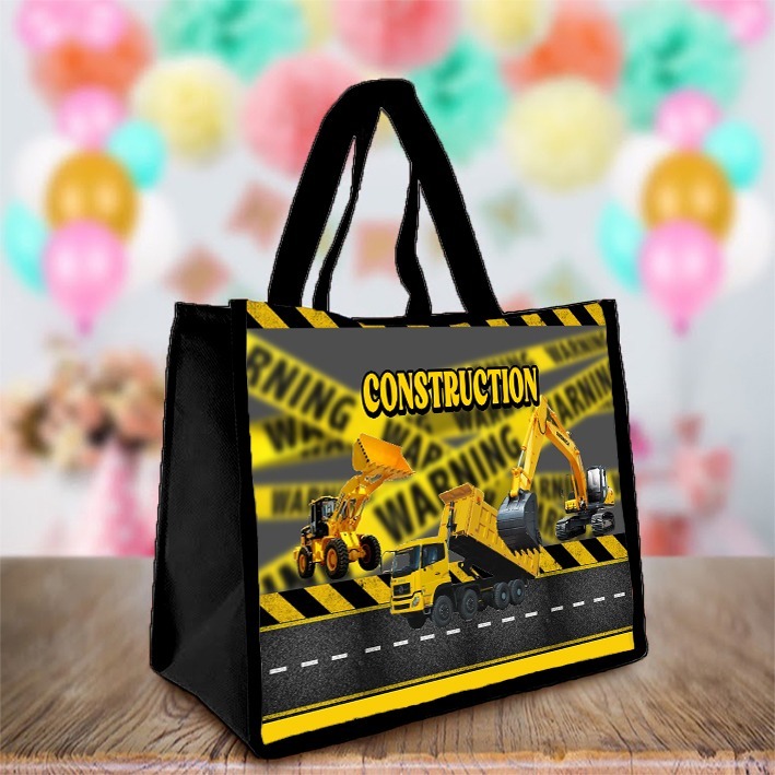 

Tas Goodie Bag Katalog Kartun EXCAVATOR Acara Ulang Tahun Birthday Acara Anak