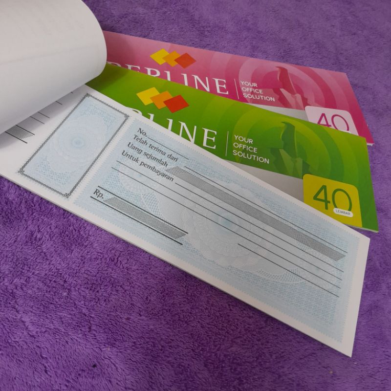 

BUKU KWITANSI PAPERLINE KT40T Tanggung Sedang
