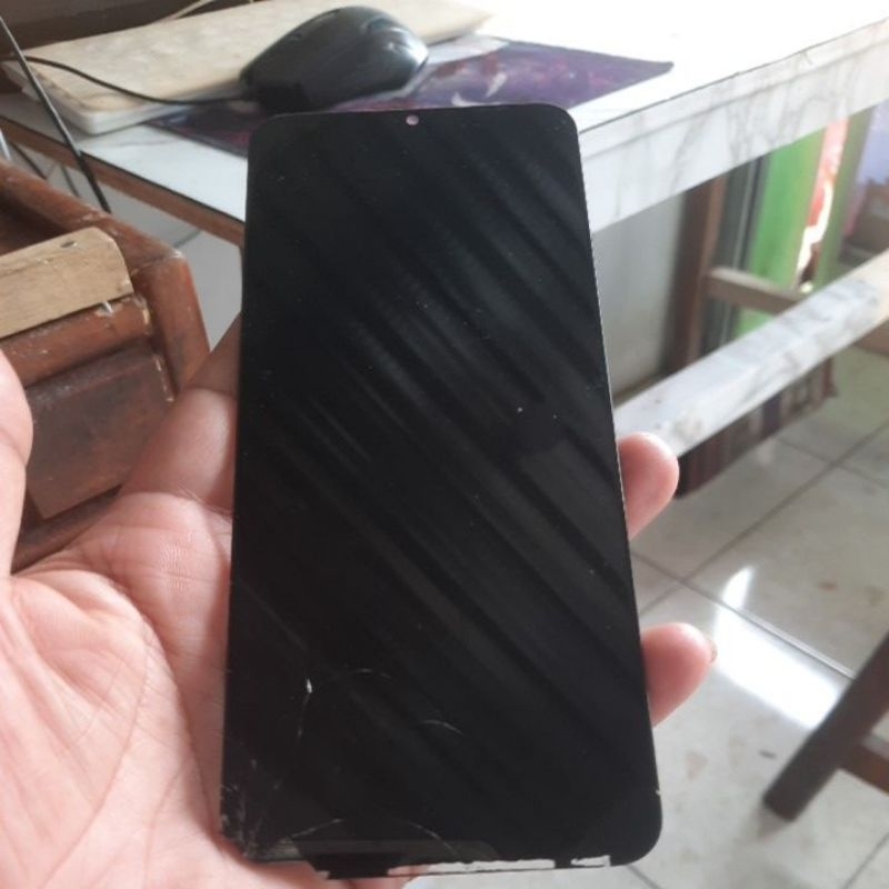 Lcd Samsung A22 5G Copotan Original 100% normal minus glass retak