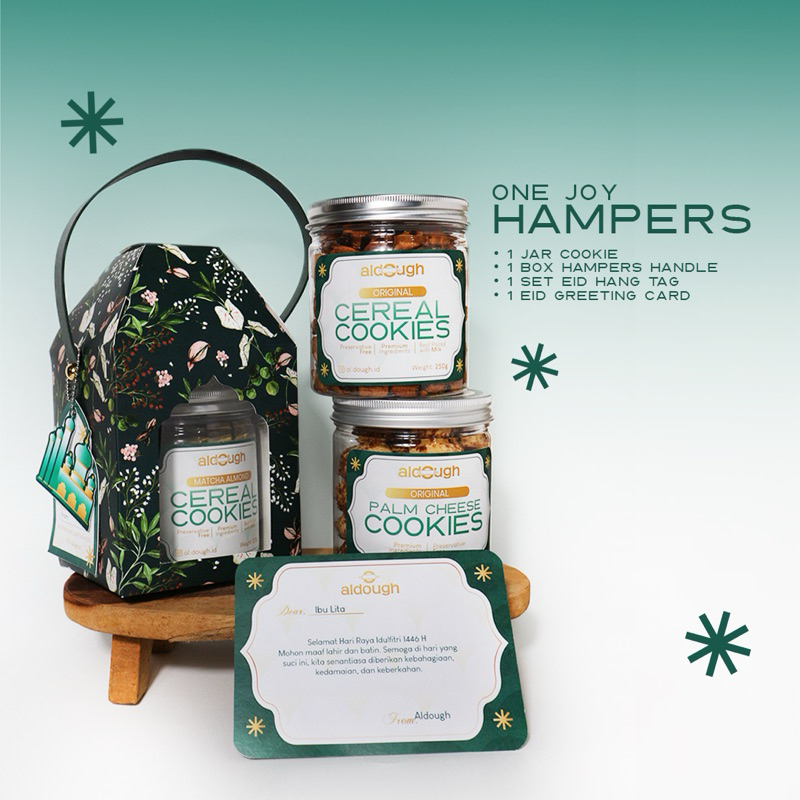 

Aldough Lebaran Hampers - One Joy Hampers | Hadiah / Kado / Hampers Kue Kering