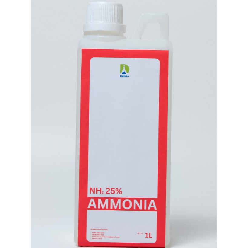 Amonia Liquid / Amonia Cair 1 LITER / Amonia Anhidrat - Damika Buana Indonesia