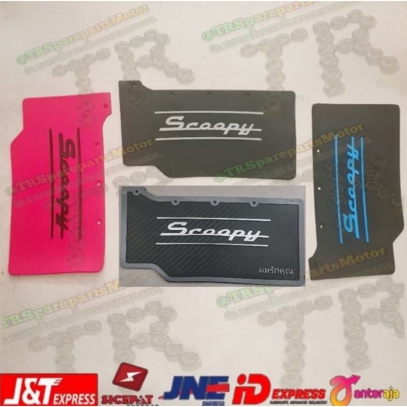 Mudflap/Karet Lumpur/Penahan Lumpur Motor Honda Scoopy Fi, Scoopy esp, Scoopy Karbu