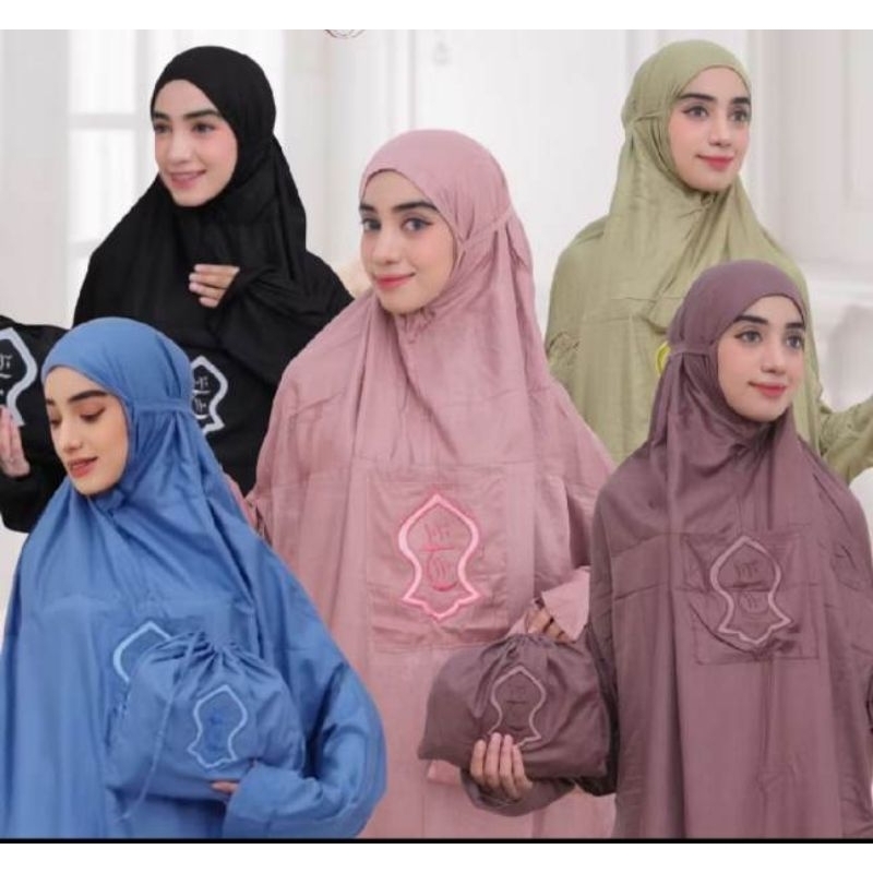 MUKENA TEROMPAH/HADRAMAUT DEWASA JUMBO TERMURAH