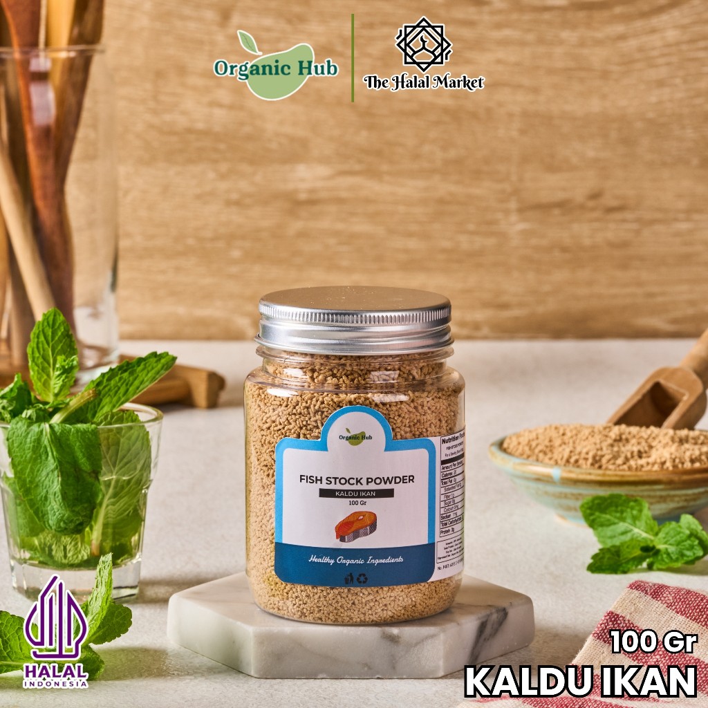 

Organic Hub Katsuo Dashi Powder Jepang Kaldu Ramen Soup Udon Halal 100 gr
