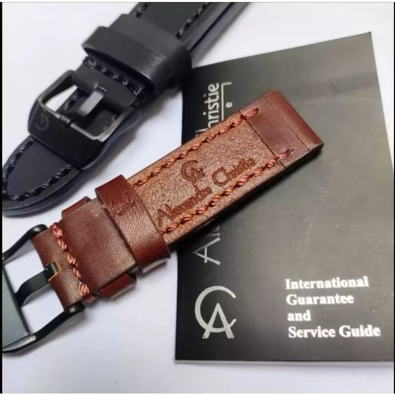 ORIGINAL•STRAP JAM ALEXANDRE CHRISTIE KULIT ORIGINAL, TALI ALEXANDRE CHRISTIE ORIGINAL , STRAP JAM A