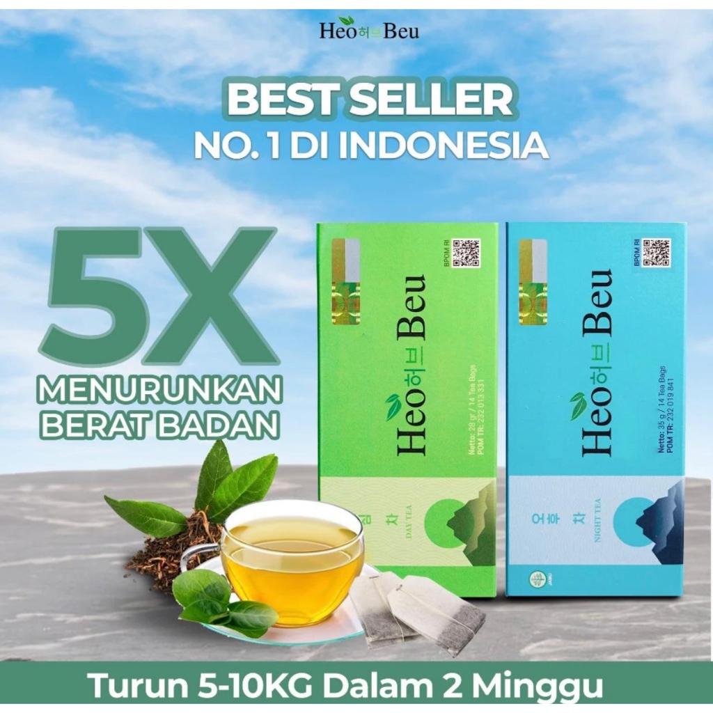 

HEO BEU SLIMMING TEA - TEH PELANGSING PENURUN BERAT BADAN 100% ORIGINAL BPOM