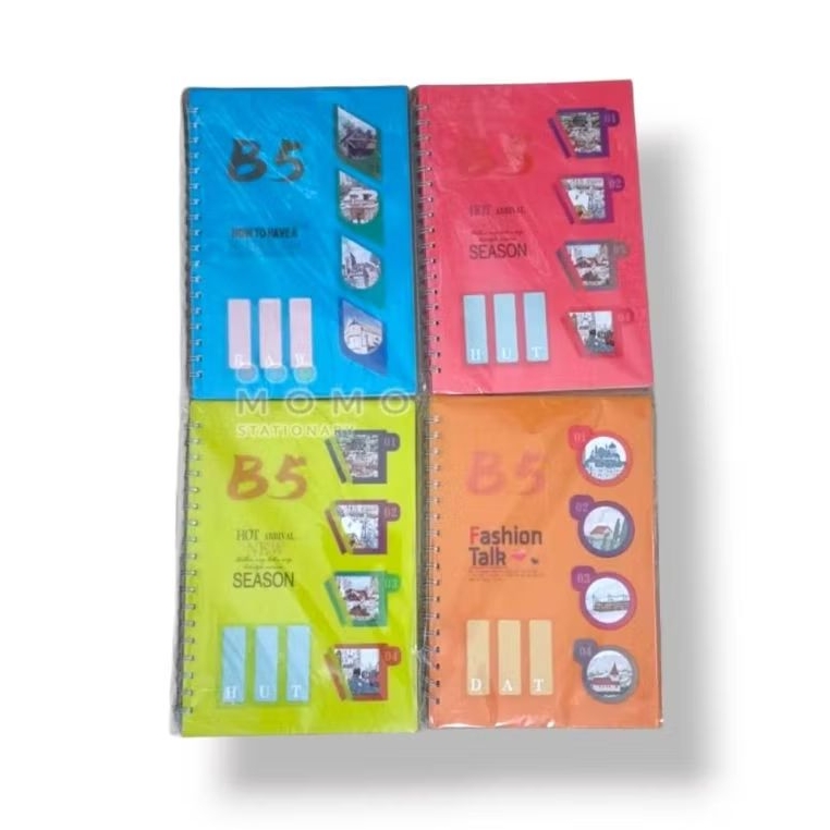 

Notebook spiral besar B5 / buku notebook catatan B5 ( 1 pcs)