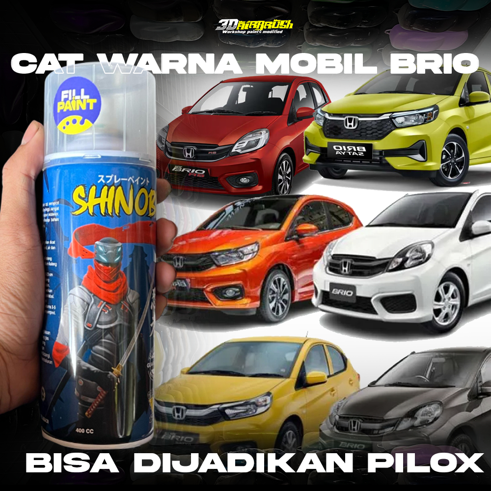 ( BISA DI JADIKAN PILOK ) CAT WARNA ORIGINAL MOBIL BRIO