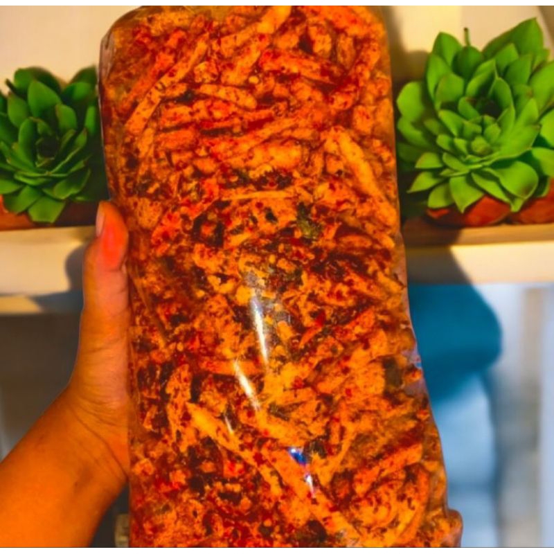 

Basreng Seblak 1kg ekstra Pedas daun Jeruk Bumbu gurihh