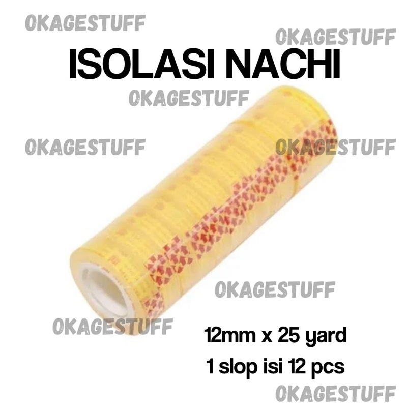 

ISOLASI NACHI 12mm x 25 yard