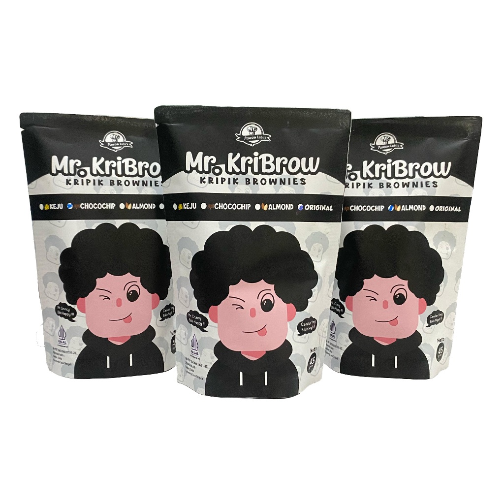 

KRIPIK BROWNIES MR, KRISBROW / BROWNIES CRISPY POUCH 45 GR